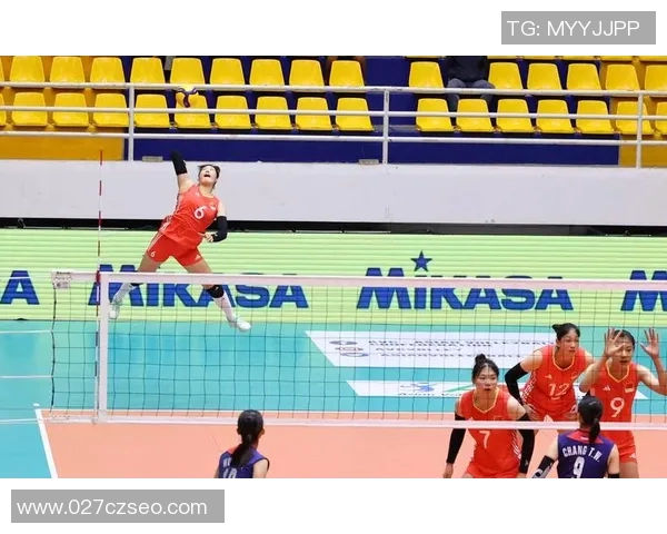 中国台北女排迎战菲律宾队力争在国际赛场上再创佳绩